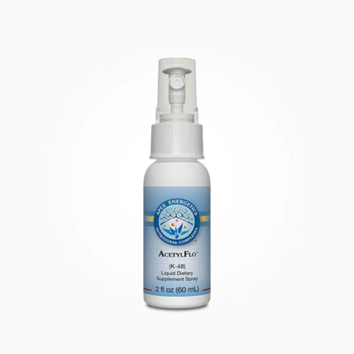 AcetylFlo™ – AcetylFlo™ is a liquid spray formula providing targeted precursor support for acetylcholine biosynthesis.