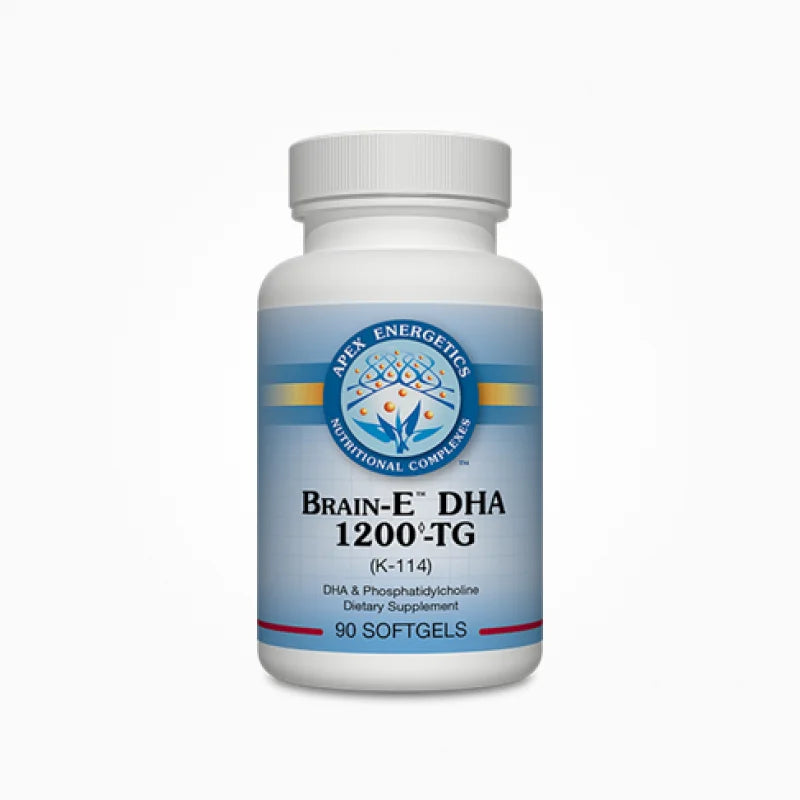 Brain-E™ DHA 1200-TG – Brain-E™ DHA 1200-TG delivers 1,200 mg of triglyceride-form DHA per serving from highly purified, mol…
