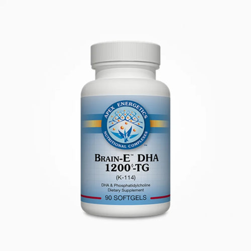 Brain-E™ DHA 1200-TG – Brain-E™ DHA 1200-TG delivers 1,200 mg of triglyceride-form DHA per serving from highly purified, mol…