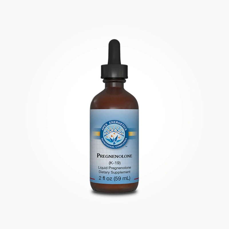 Pregnenolone – Pregnenolone by Apex Energetics delivers 5 mg of pregnenolone per serving in a liquid form designed to suppor…