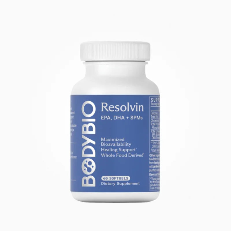 Resolvin – BodyBio Resolvin combines premium omega-3 fatty acids with caviar extract, a natural whole-food source of Special…