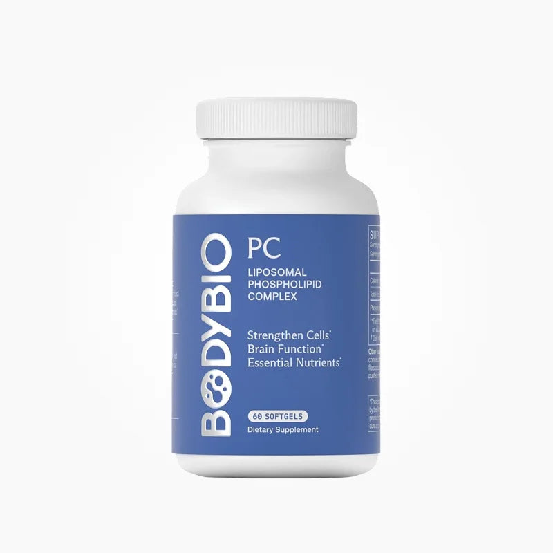 PC (Phospholipid Complex) – BodyBio PC is a full-spectrum phospholipid complex providing phosphatidylcholine, phosphatidylet…