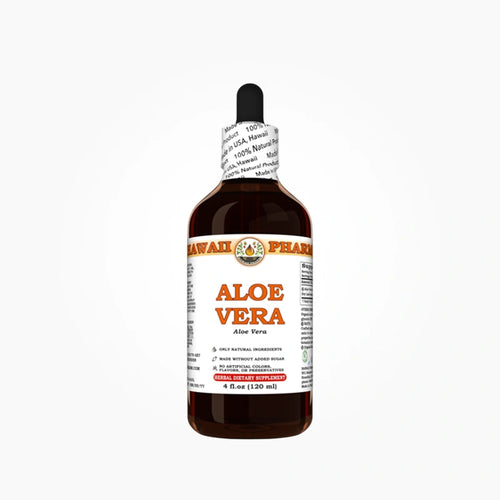 Aloe Vera Leaf Extract – Aloe Vera Leaf Extract by Hawaii Pharm is a concentrated liquid tincture made from aloe vera leaf i…