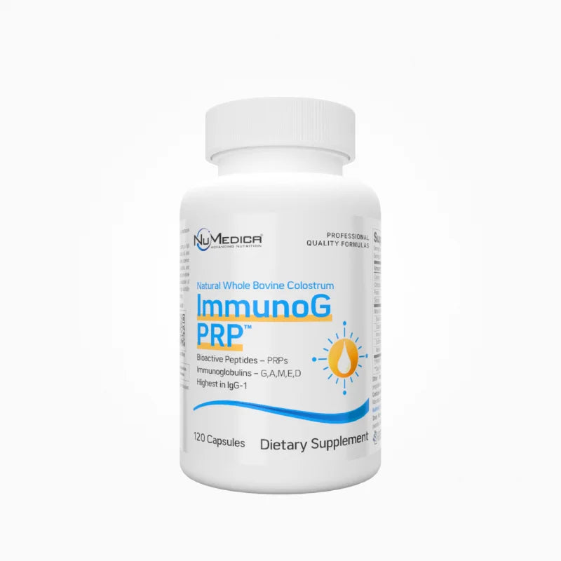ImmunoG PRP™ – ImmunoG PRP™ by NuMedica delivers Proline-Rich Polypeptides (PRPs) and immunoglobulins from first-milking who…