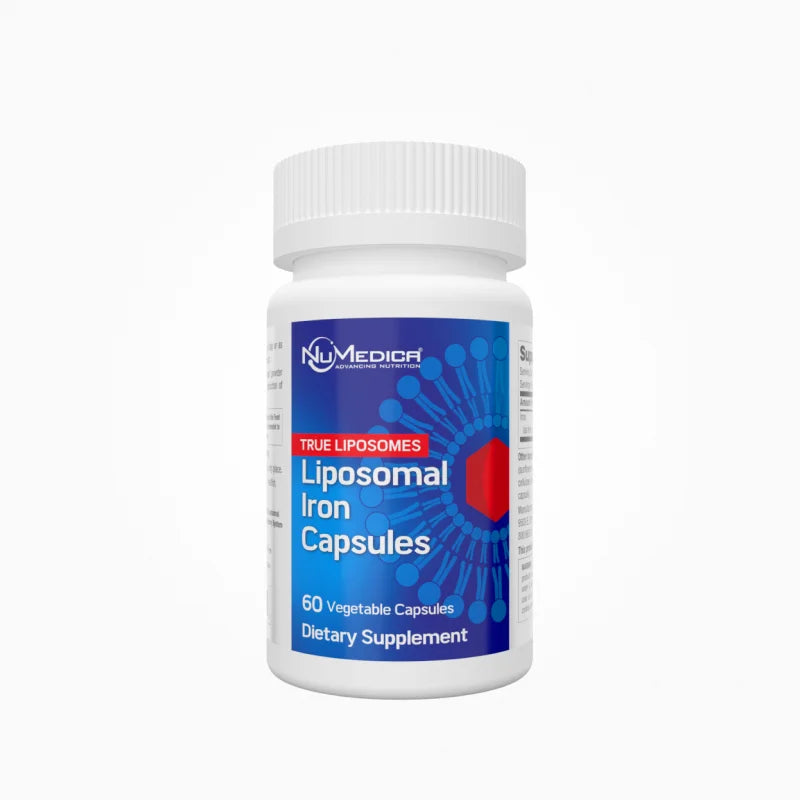 Liposomal Iron Capsules – Liposomal Iron Capsules by NuMedica deliver iron in encapsulated powder liposomal form to maximize…