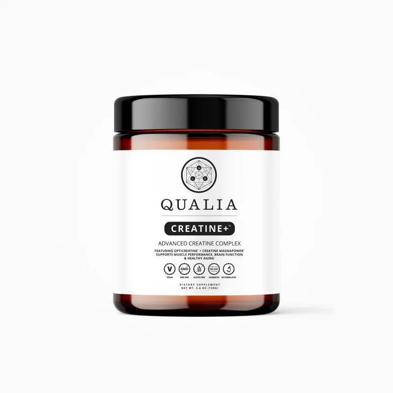Qualia Creatine+ – Qualia Creatine+ delivers a dual-creatine formula combining Micronized Creatine Monohydrate (4,500 mg) wi…