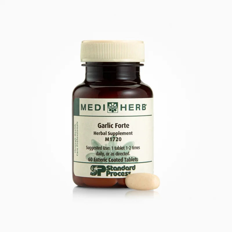 Garlic Forte – Garlic Forte by Standard Process delivers a concentrated, enterically coated garlic extract preserving active…