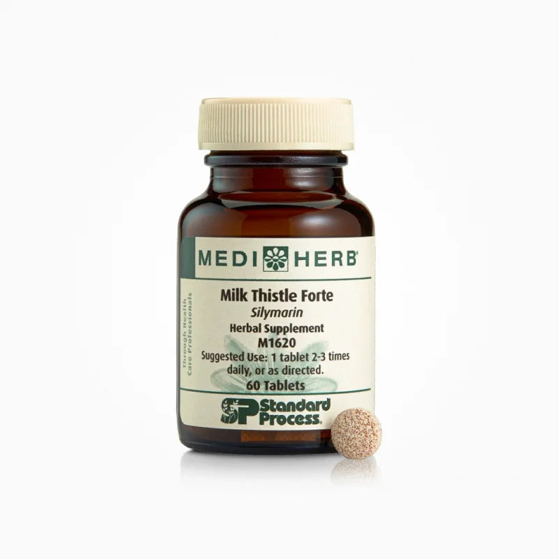 Milk Thistle Forte – Milk Thistle Forte by Standard Process delivers concentrated Milk Thistle seed standardized to 24 mg of…