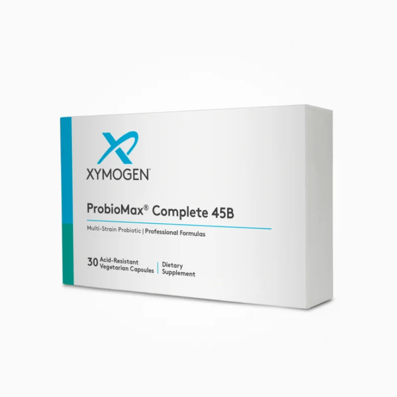 ProbioMax® Complete 350B – ProbioMax® Complete 350B by Xymogen delivers an ultra-high-potency 350 billion CFU blend of clini…